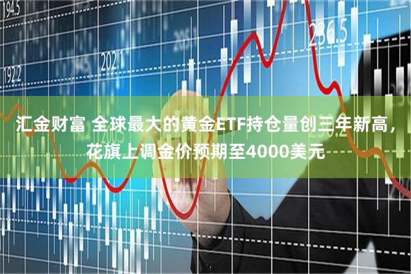 汇金财富 全球最大的黄金ETF持仓量创三年新高，花旗上调金价预期至4000美元